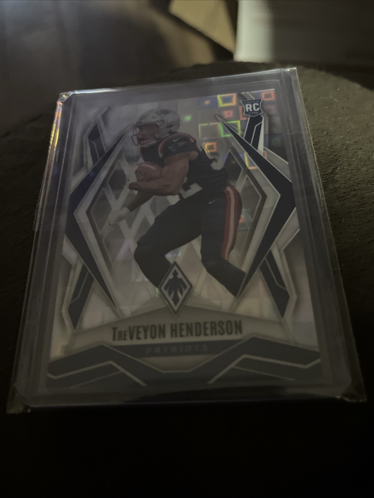 TreVeyon Henderson 2025 Panini Phoenix #187 Silver Rookie RC (B)