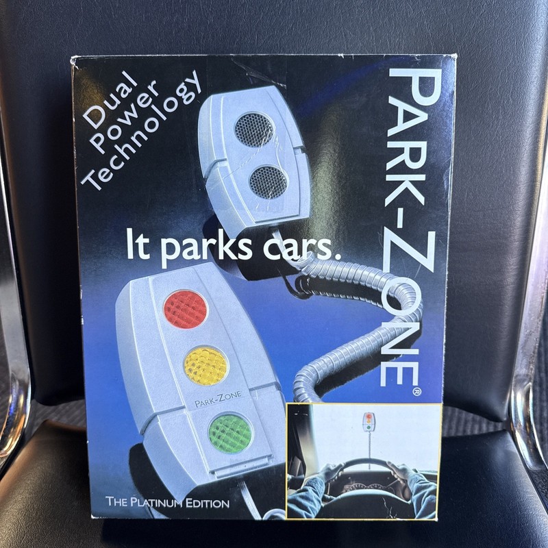 ParkZone PZ-1500 Parking Sensor Dual Power Technology The Platinum Edition NIB