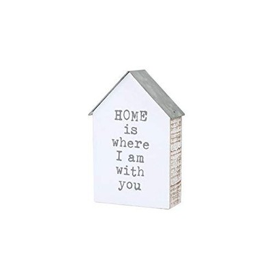 Collins Painting I am You House Shaped Sign Jade Multicolor small Decorative