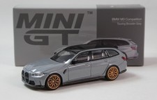 MINI GT BMW M3 Competition Touring G81 LHD Gray 2024 1/64 MGT00864-L
