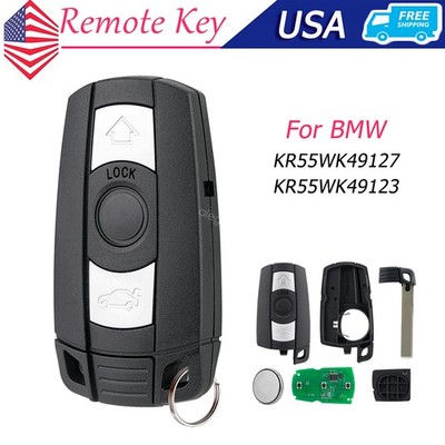 Replacement For BMW 1 3 5 6 Series E90 E91 E92 E93 E60 X5 M3 M5 Remote Key Fob