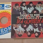 The Beatles Ticket to Ride Original 7" Vinyl Record Odeon France VG+