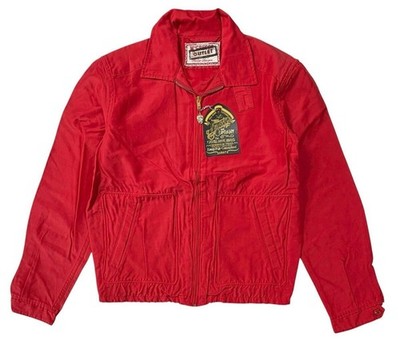 THE REAL McCOY'S McGregor Drizzler Jacket - Red - Size 38