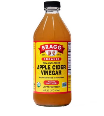 Bragg Organic Apple Cider Vinegar with the Mother, Raw and Unfiltered, 32 fl oz