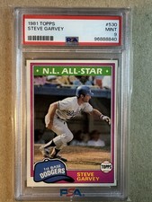 1981 Topps - Steve Garvey #530 PSA 9 LA Dodgers