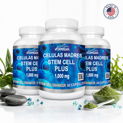3 Celulas Madres steam enhancer 100%  madre cell stem cells immune support
