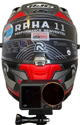 HJC RPHA 11 -Chin Mount- GoPro Action Cam Kinn Halterung