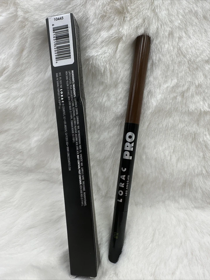 LORAC PRO Precision Brow Pencil Medium Red Brown Full Size 0.16g / 0.005oz NIB - Image 2 of 2