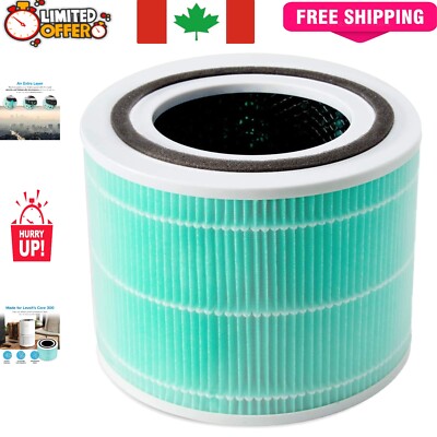 True HEPA Flower and Toxic Air Filter for Core 300 - 6 to 8 Months Replacement