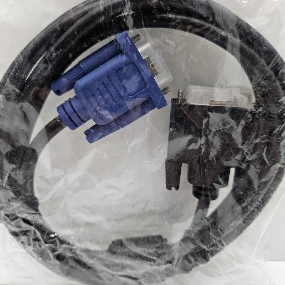 3ft. 1.5M HDE DVI-I (24+5) Male to VGA Male Cable Cord NEW HIGH QUALITY  - Image 2 of 4