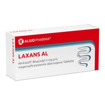 LAXANS AL 200 magensaftresistente Tabletten bei Verstopfung Bisacodyl - 10916160