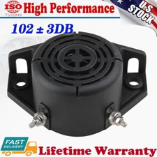 Universal 102±3DB Backup Warning Alarm Reversing Horn For Truck Heavy Vehicle