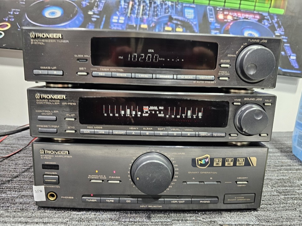 J1546 PIONEER AP510 STEREO Set HIFI SYSTEM AMPLIFIER, 7 band Equalizer