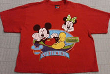 Vtg Unisex Med Mickey Unlimited Original Genuine Article Graphic Disney T Shirt
