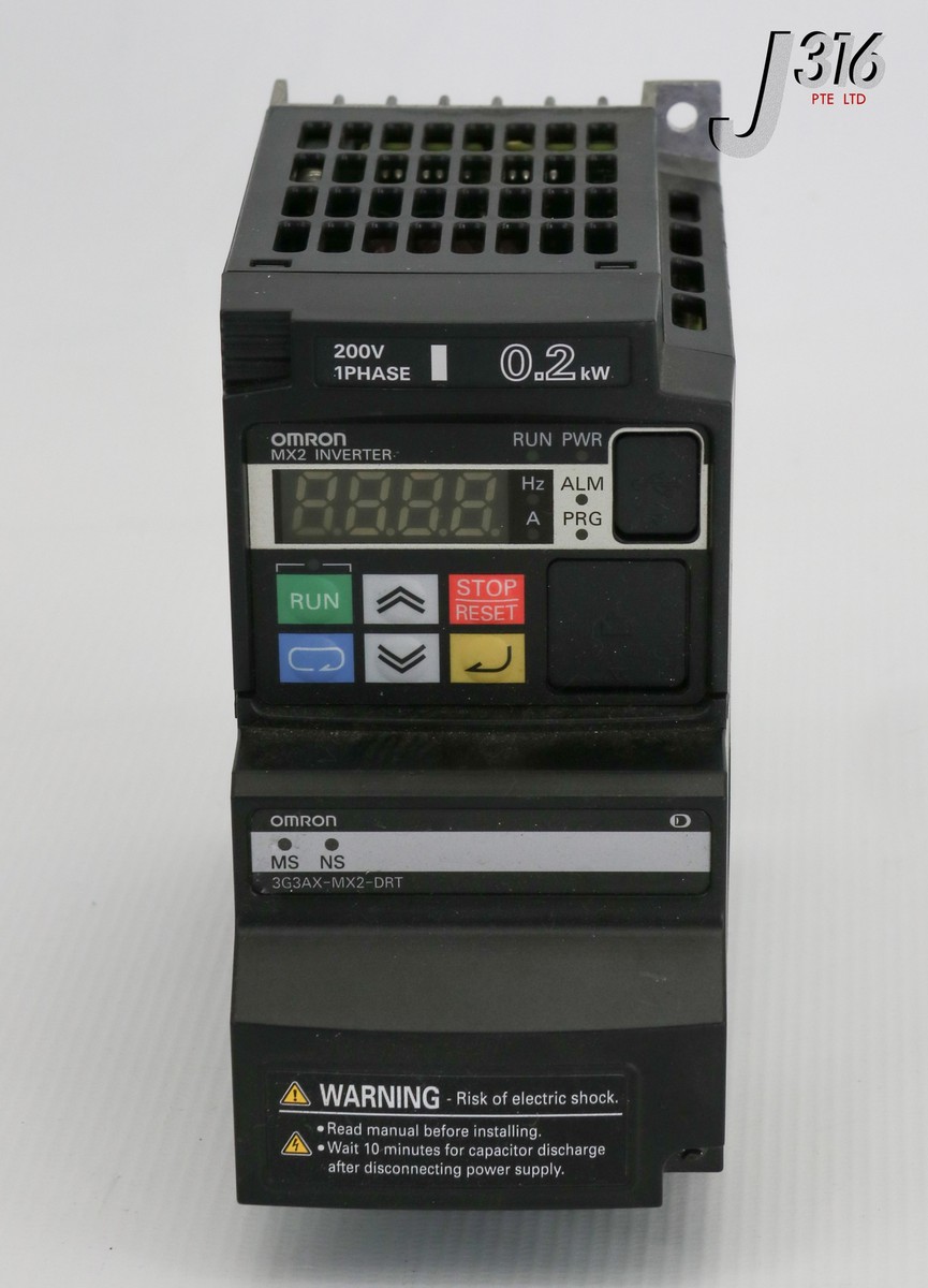 25501 OMRON MX2 INVERTER NE18214-002, 200V 1PH, 0.2KW 3G3MX2-AB002