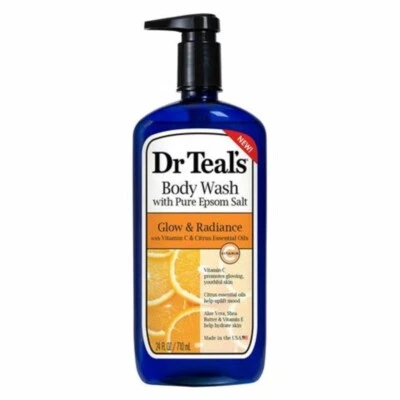 Dr. Teal's Glow & Radiance Body Wash With Pure Epsom Salt - 710ml