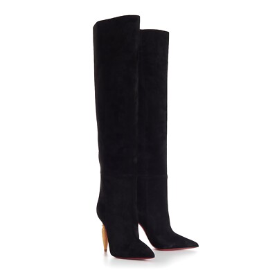 CHRISTIAN LOUBOUTIN 1995$ Lipbotta 100mm Over-The-Knee Boots