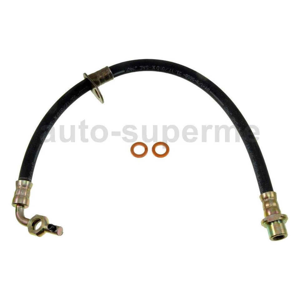 Juego de mangueras de freno delanteras 2x para Lexus LX470 1998-2007 Foto 3 de 4