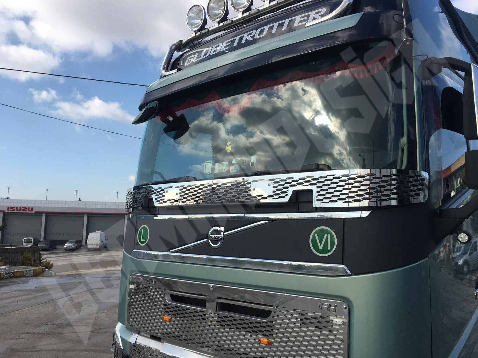 Acero Inox. Discos Rejilla Aplicación Apto para Volvo FH5 2021