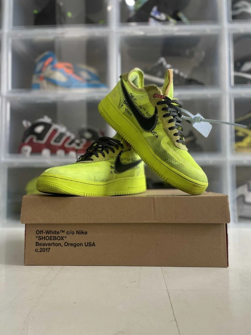 Buy Off-White x Air Force 1 Low 'Volt' - AO4606 700