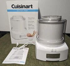 Cuisinart Ice Cream Maker Machine, 1.5 Quart Sorbet, Frozen Yogurt Maker, Double