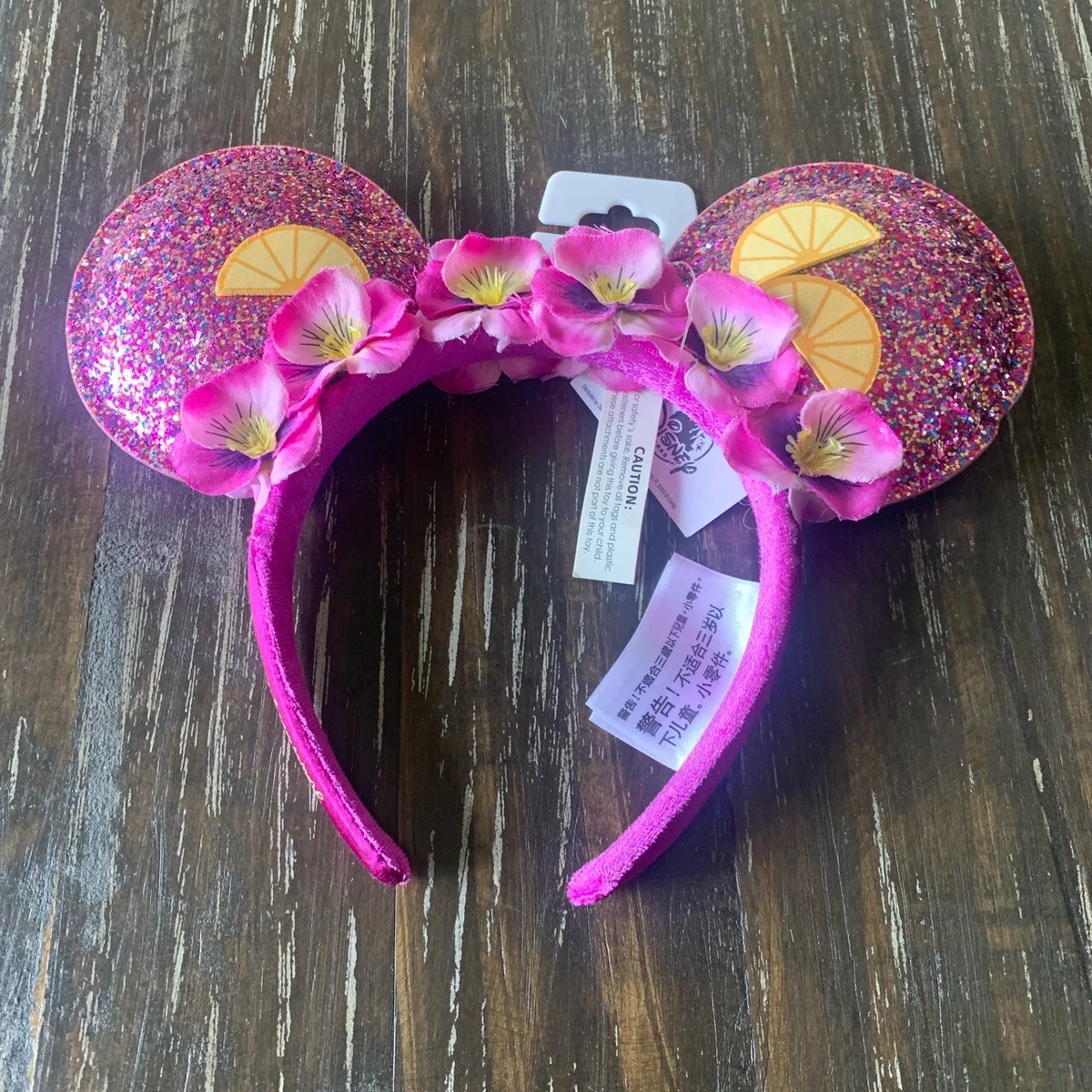 Disney Parks 2019 Epcot Flower and Garden Festival Glitter Ears Headband Lemons Disney Parks 2019 Epcot Flower and Garden Festival Glitter  main image 2