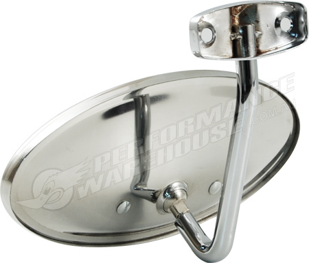 Oval Rearvision Mirror Hot Rod Rat Rod Classic Vintage - Bild 3 von 5