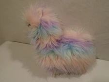 Linzy Llama Alpaca 12" x 17" Plush Rainbow Soft Stuffed Animal