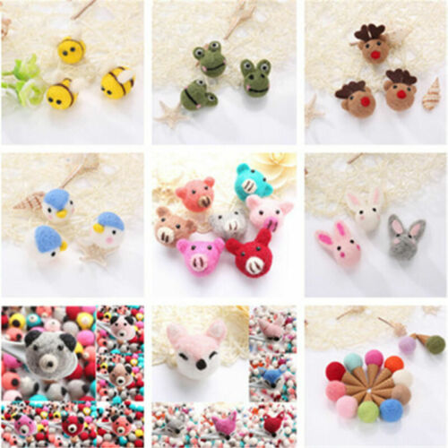 Animals Wool Felting Needle Hand Craft  DIY Decor Brooch Fashion Jewelry Hat - Picture 1 of 20