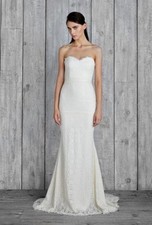 Nicole Miller Bridal  Mariana  ID10002 sz 10 Mermaid Lace wedding mermaid gown