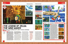 Legend Of Zelda Wind Waker GameCube Original 2002 Ad Authentic Game Art Promo 1