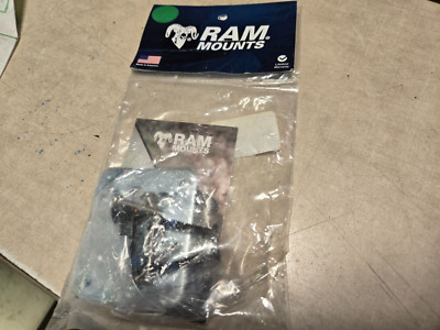 RAM Mount Steel Backing Plate with AMPS Pattern and Hardware RAM-202-225BU