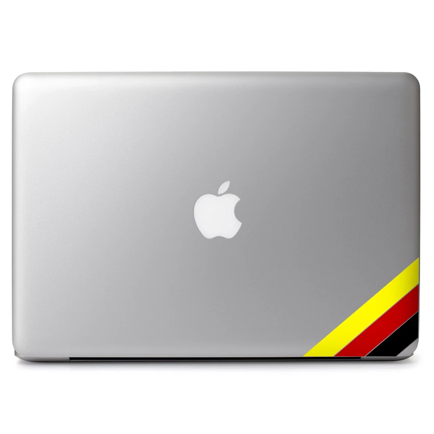 German Flag Stripes Vinyl Decal Sticker for Macbook Air Pro 11 13 15 17" Laptop - Image 2 of 2