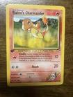 Pokémon TCG: 1st Edition Blaine's Charmander Gym Heroes 61/132 Never Played