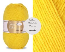 "Rellana Flotte Socke 4-fach uni" 100 g Sockwolle Strumpfwolle mulesingfrei