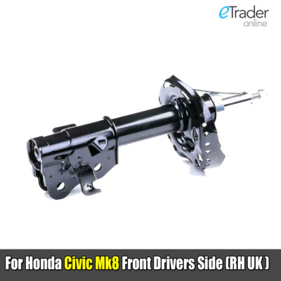 FRONT REAR SHOCK ABSORBERS 4 X SHOCKS FOR HONDA CIVIC TYPE S GT MK8