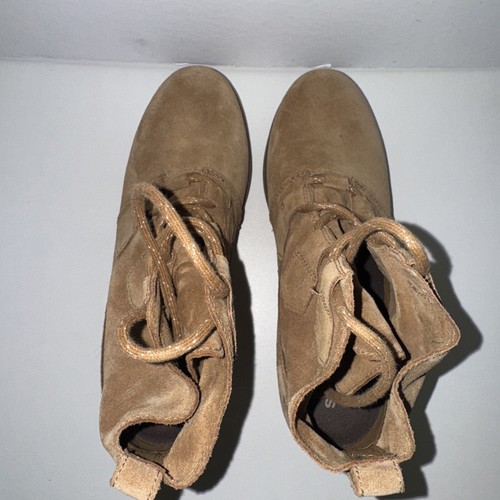 Sorel Evie Suede Lace Up Wedge Booties Tan Brown Waterproof Women's Size 8 - Picture 5 of 8