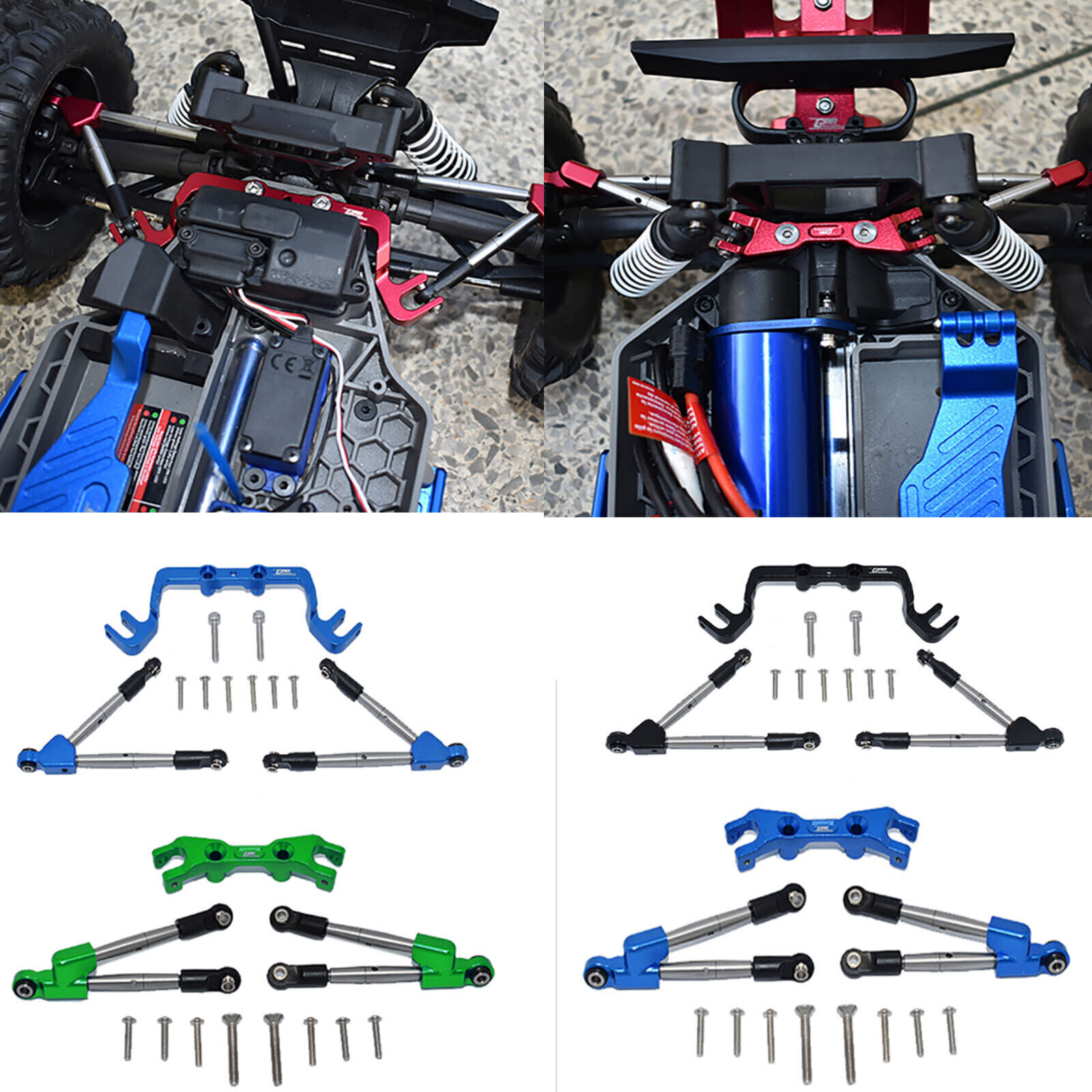 For TRAXXAS-1/10 4WD HOSS 4X4 VXL 3S-90076-4 Anti-roll Tie Rod Spare Kits