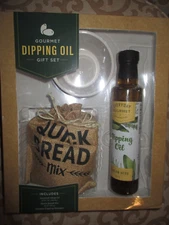 Everyday Gourmet 3 Piece Tuscan Herb Oil Dipping Gift Set - NEW IN SEALED BOX