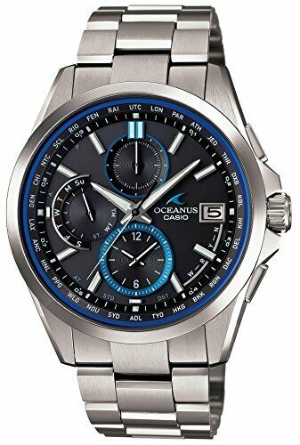 Casio Oceanus Klassische Linie OCW-T2600-1AJF Radio Welle Solar Herren Uhr Neu - Bild 1 von 5