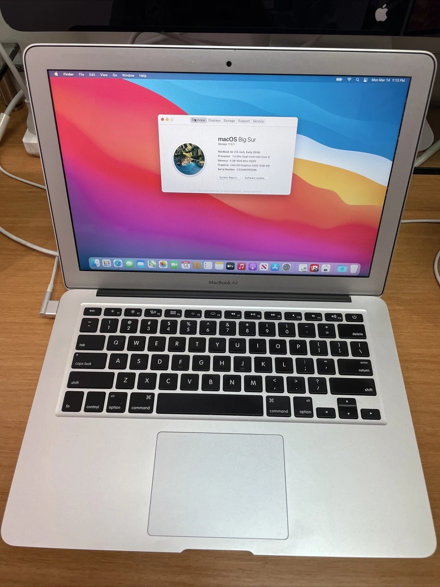 Macbook air 13.3 outlet intel core i5