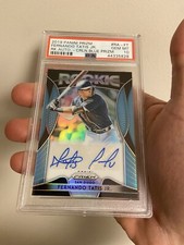 2019 Panini Prizm Fernando Tatis JR. RC AUTO Carolina Blue /100! POP 5! PSA 10!