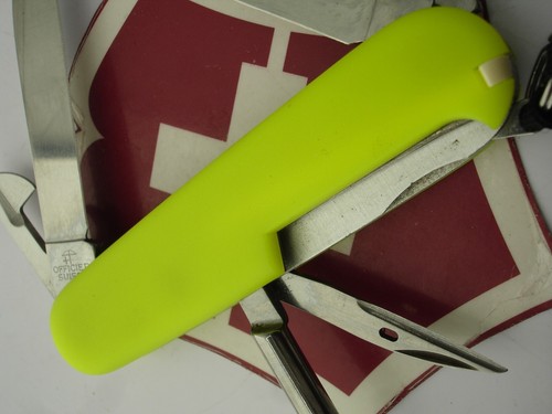 Retired Victorinox Stay Glow in the Dark Tinker 91mm Swiss Army Knife EXCELLENT! - Picture 12 of 24