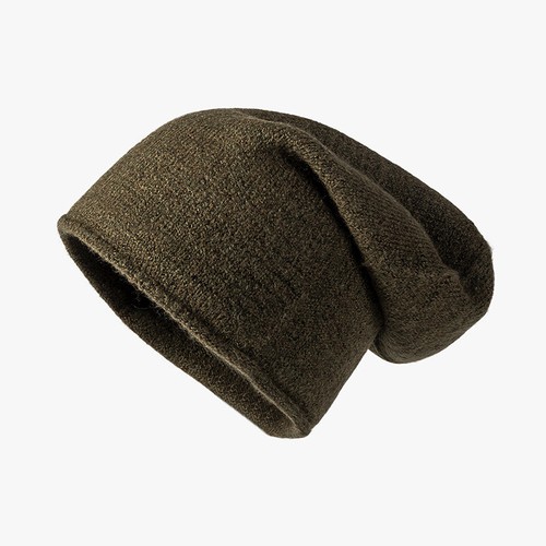 Unisex Women Men Cashmere Beanie Winter Warm Soft Knitted Beanies Wool Cap Hat - Picture 5 of 8