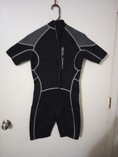 Mens Or Woman  s Goldfin Shorty Wetsuit Black Size Small