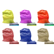 1, 2, 3 Pack Laundry Bag Ultra Heavy Duty Jumbo Nylon 30 x 40, Great for College