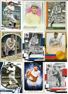 Babe Ruth 12 Card Lot with Bomb Squad & Other Inserts NM | eBay