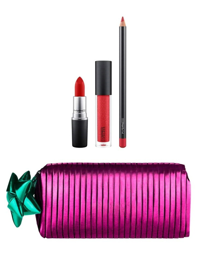 MAC Shiny Pretty Things Goody Bag: RED LIPS (Lipstick + Lip Pencil