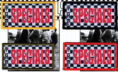 THE SPECIALS''Aufnäher''Patch  4,5 cm x 9 cm SKA/2TONE/SKIN/RUDE BOY/GANGSTERS/