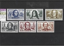 timbres france année1959 n°1207à1212 n** cote 10,00